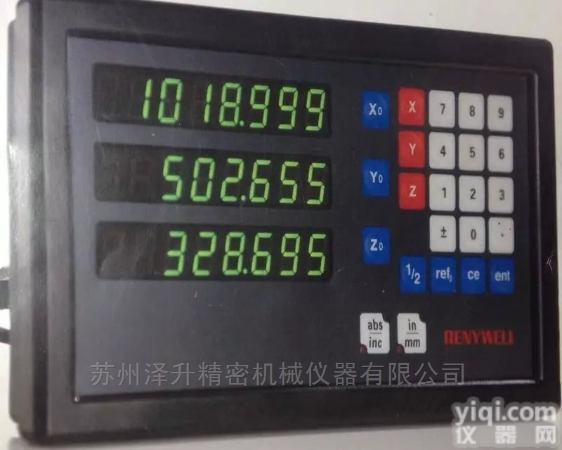 RDS2000<em>数显</em>表-RENYWELL<em>雷尼</em><em>威尔</em>镗床<em>数显</em>表