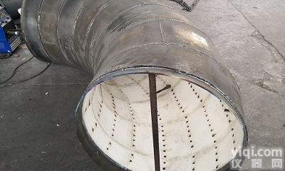 定制  重庆耐磨管道 耐磨<em>陶瓷</em>复合管 <em>内衬</em><em>陶瓷</em>弯头