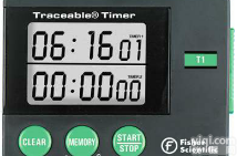 06-662-44  Fisher Scientific <em>Traceable</em>双记忆<em>计时器</em>