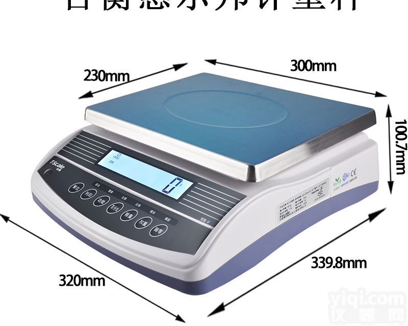 国际<em>仓储物流</em>专用电子秤台衡惠而邦JSC-QHW