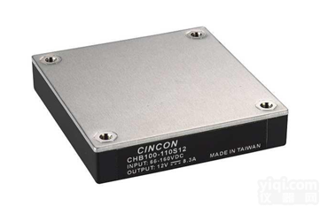CHB100-110S48  <em>CINCON</em>铁路<em>电源模块</em>100W半砖CHB100-110S24