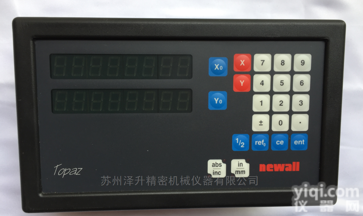 英国newall topaz球栅<em>数显</em>表显示器计数器<em>数显</em>箱镗床<em>铣床</em>车床专...