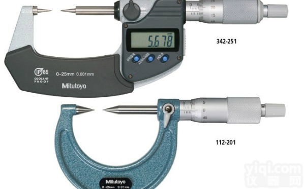 342-251  日本三丰mitutoyo尖爪<em>千分尺</em>342，142<em>系列</em>