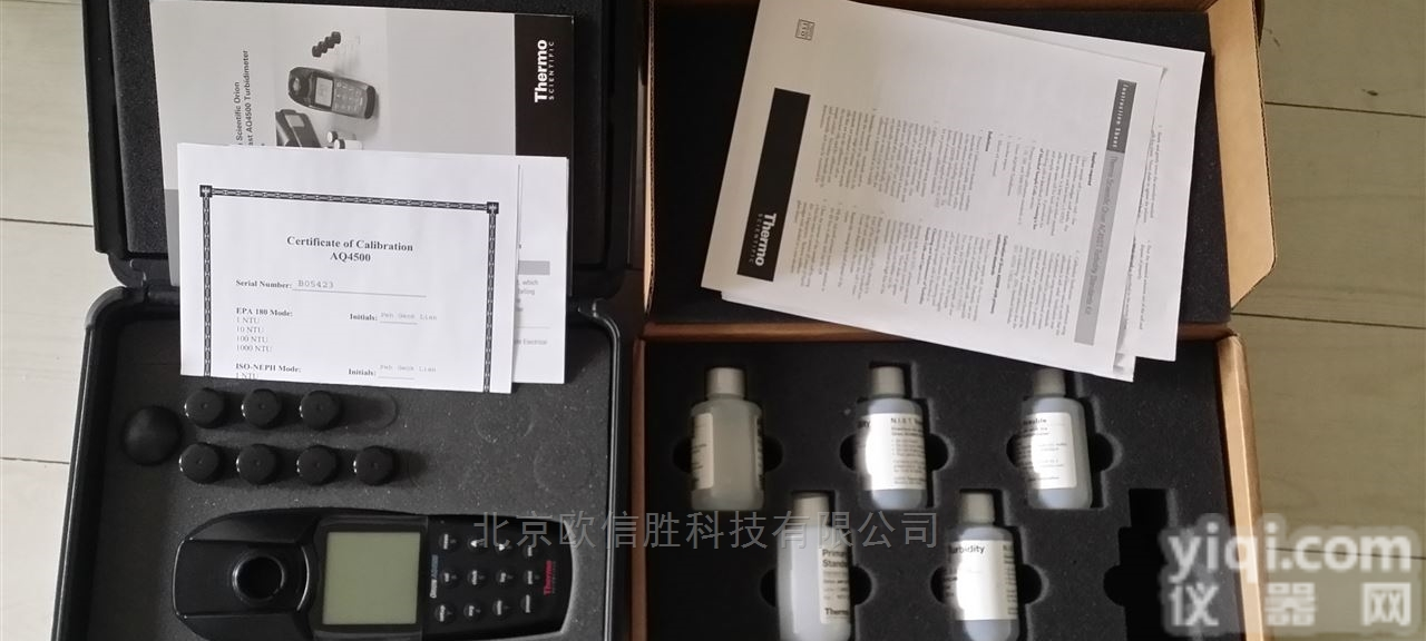 <em>Thermo</em>  <em>美国</em>奥立龙Orion AQ4500精密型便携式浊度仪