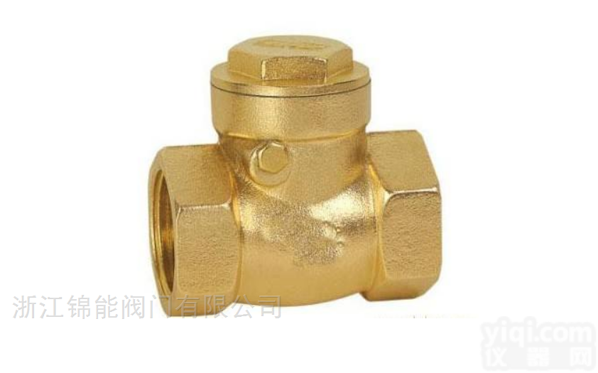 H14W-16T  螺纹<em>黄铜丝</em>扣<em>止回阀</em>
