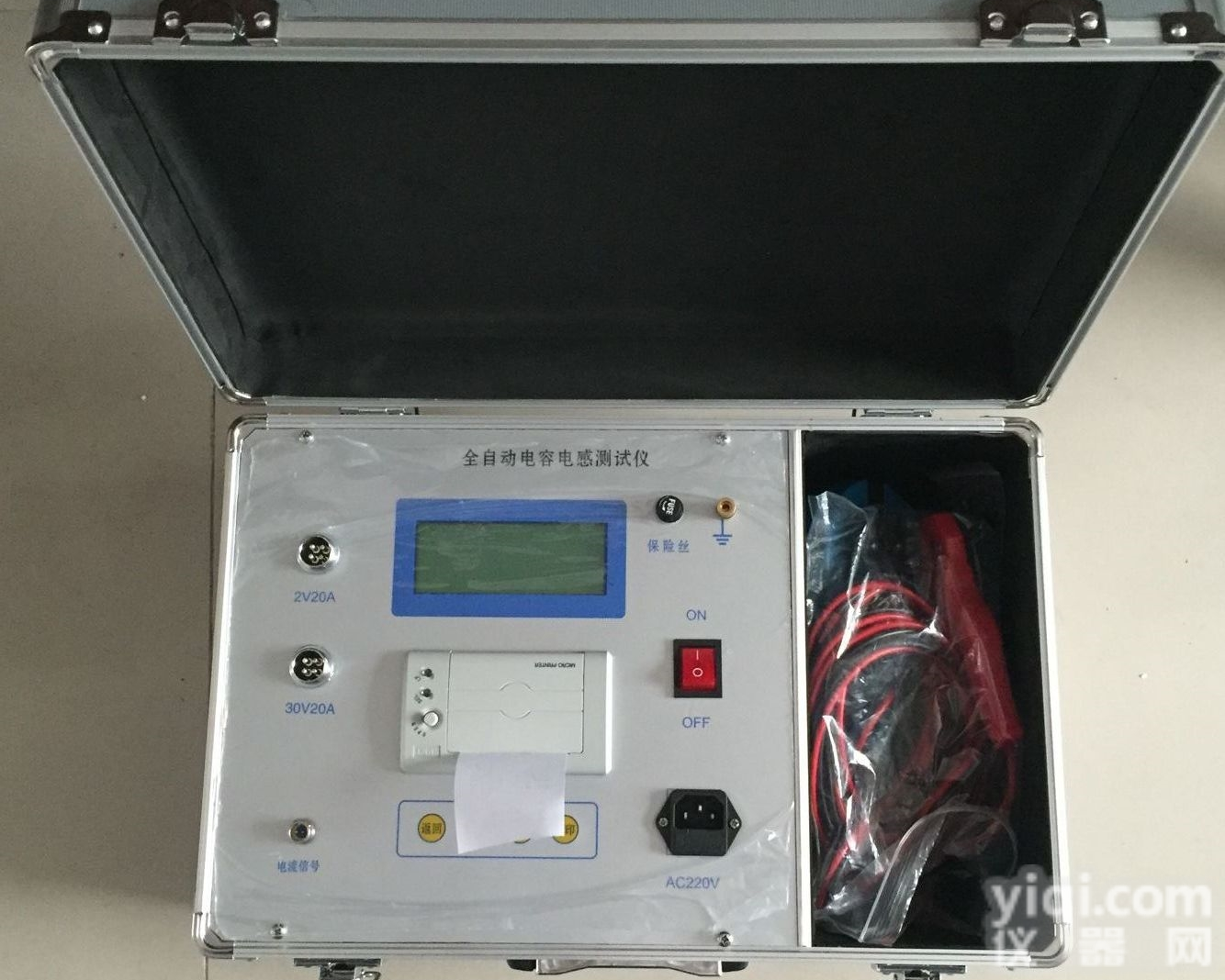 <em>电力设备</em>-（大屏）电容电感<em>测试仪</em>