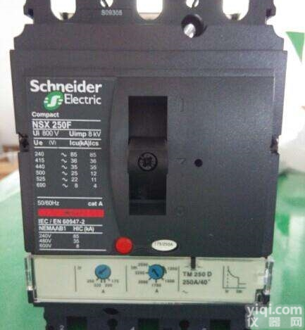 <em>NSE250N</em> 3P 200A  施耐德塑壳<em>断路器</em>