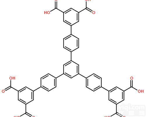 三（3,5′-二<em>羧基</em>1,1′-<em>联苯</em>-4-基）苯