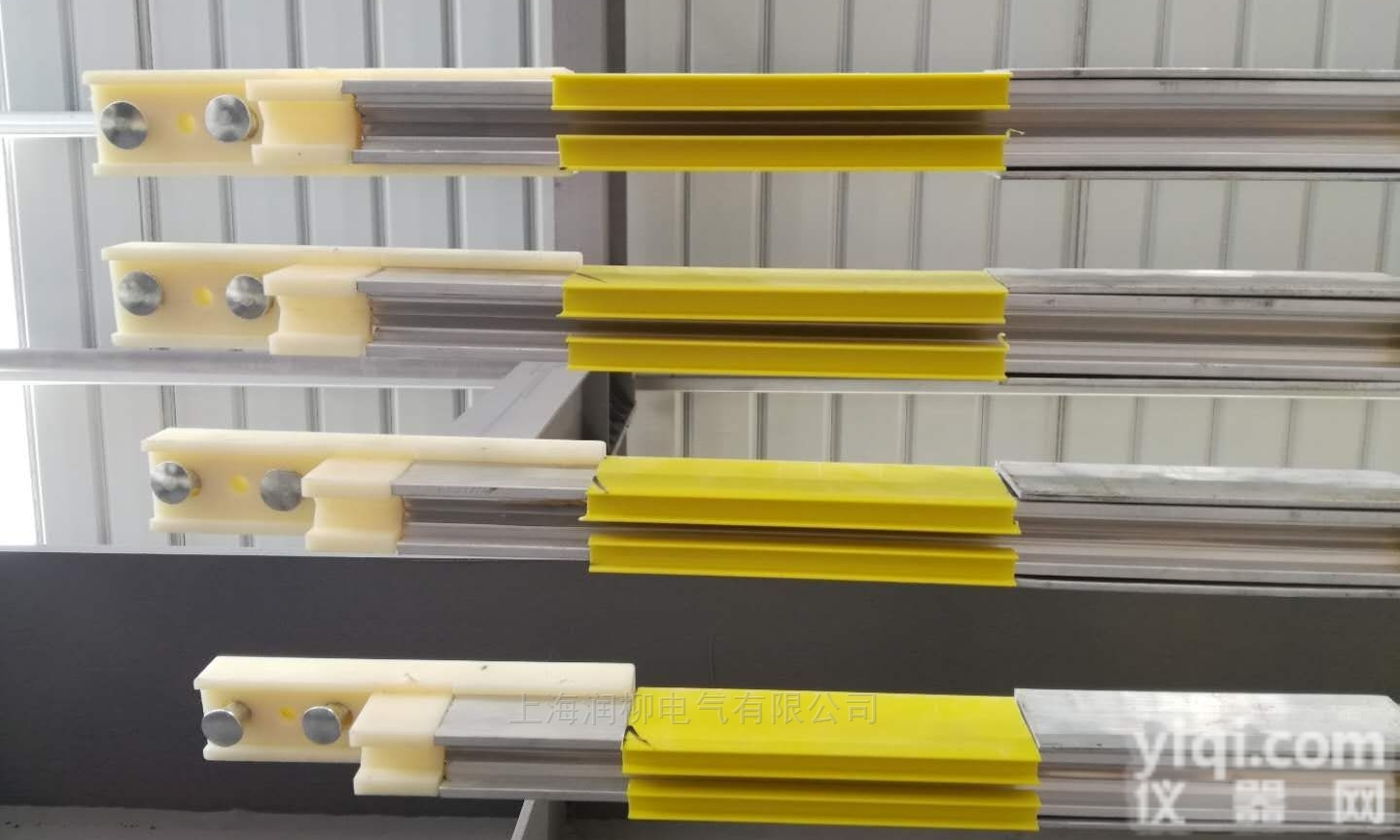 铝质<em>滑线</em><em>导轨</em> 铝导线 DHH<em>单极</em>组合式<em>滑线</em>