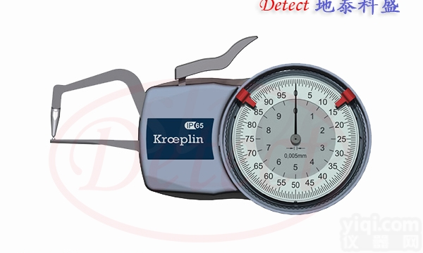 kroeplin<em>指针式</em>管壁厚度测量<em>卡规</em>D1R10S
