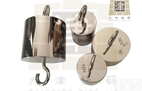 F1级  单钩不锈钢牛顿<em>砝码</em>-带挂钩<em>英磅</em><em>砝码</em>促销价