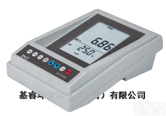 <em>美国</em>JENCO<em>任氏</em>  <em>任氏</em>6173超大屏台式酸度/氧化还原测试仪