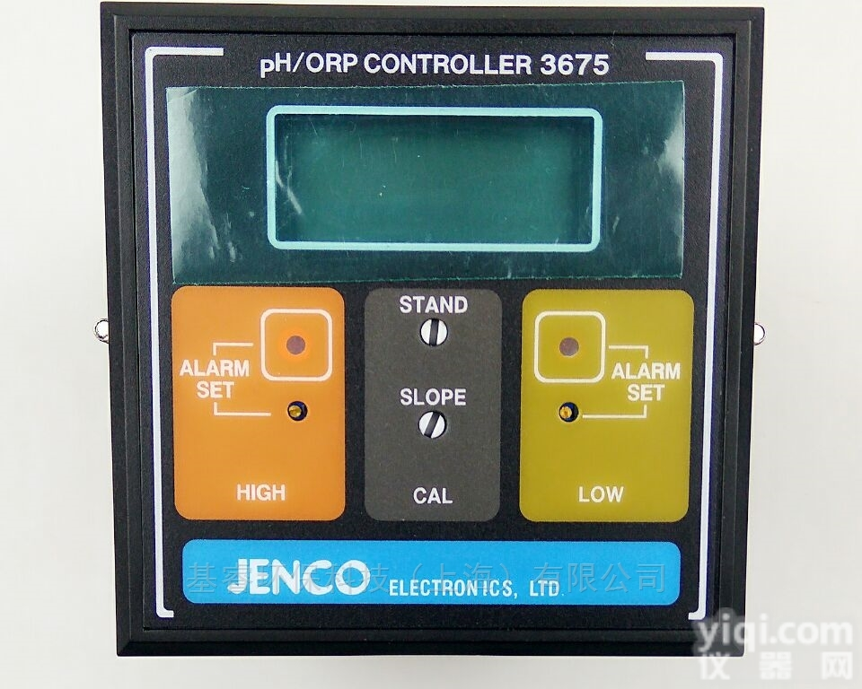 <em>美国</em>JENCO<em>任氏</em>  <em>任氏</em>3675 工业酸度/氧化还原控制器
