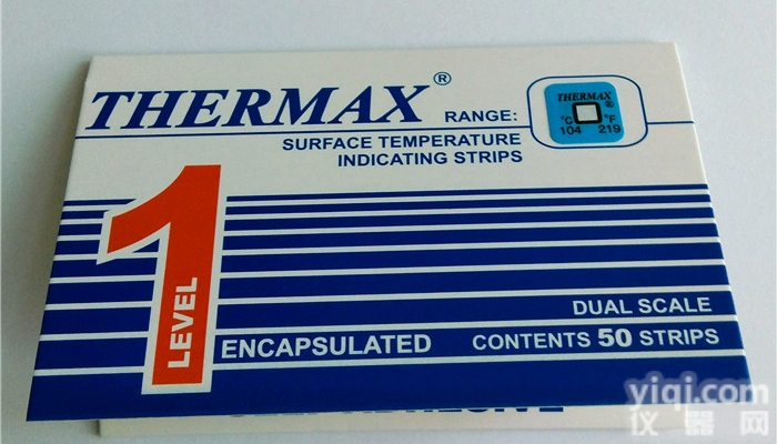 单格104度  英国TMC热敏试纸单格104度<em>测温</em><em>变色</em>纸原装