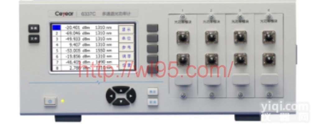 Ceyear <em>6337C</em> 多<em>通道</em><em>光功率计</em>