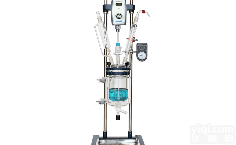 GR  1~3L调速玻璃<em>反应釜</em>（<em>单层</em>/<em>双层</em>/三层）