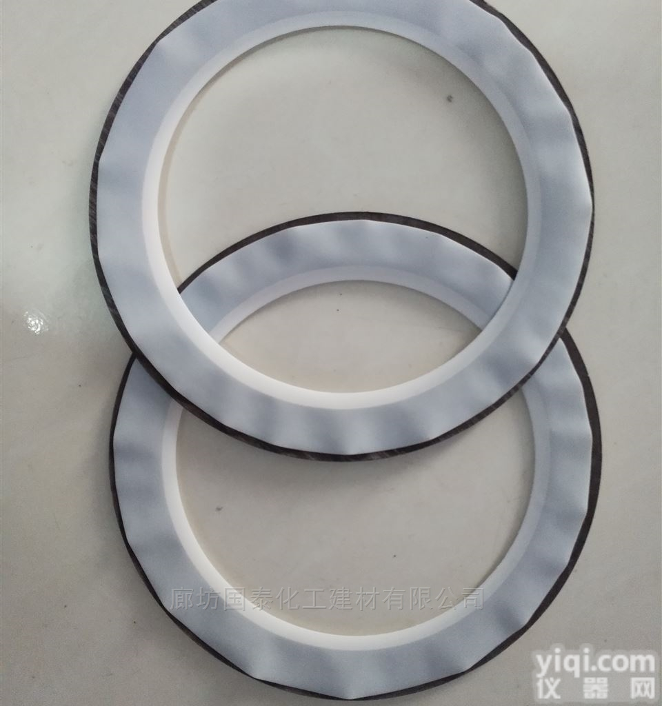 DN200  四氟包覆<em>石棉</em>板<em>垫片</em>，管道法兰用密封<em>垫片</em>