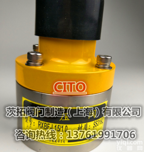 RXBF-15/1.0  <em>生产厂家</em> 计量泵<em>专用</em>RXBF-15/1.0背压阀