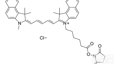 Cyanine5.5 NHS ester  CY5.5 NHS ester脂溶性<em>荧光</em>菁<em>染料</em> 现货
