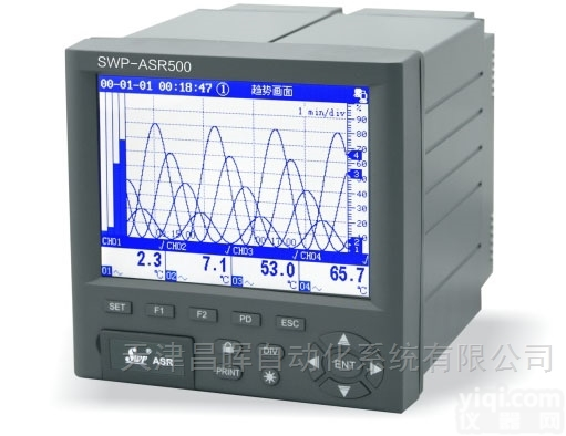 天津昌晖  <em>SWP-ASR500系列无纸记录仪</em>