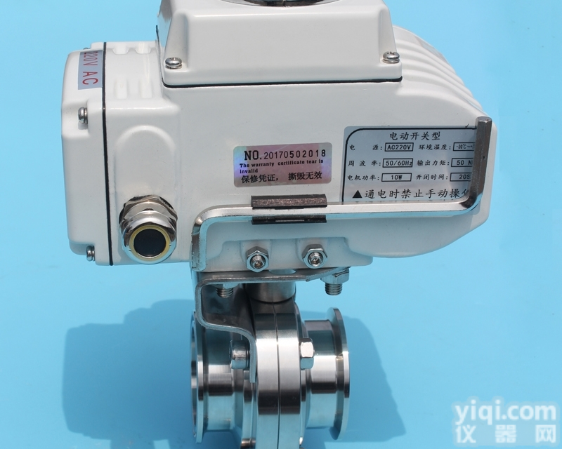 电动<em>蝶阀</em>  <em>新大陆</em>电动快装<em>蝶阀</em> 不锈钢调节<em>蝶阀</em>