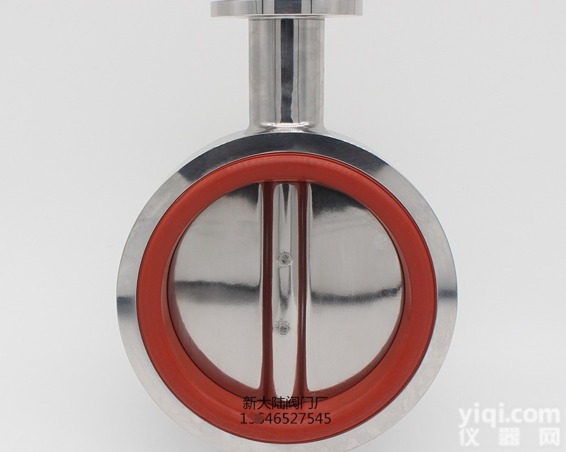 D71X-16P  <em>新大陆</em>广州式高平台对夹<em>蝶阀</em> 卫生级<em>蝶阀</em>