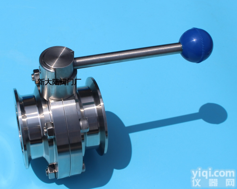 <em>蝶阀</em>  <em>新大陆</em>不锈钢卫生级快装<em>蝶阀</em>