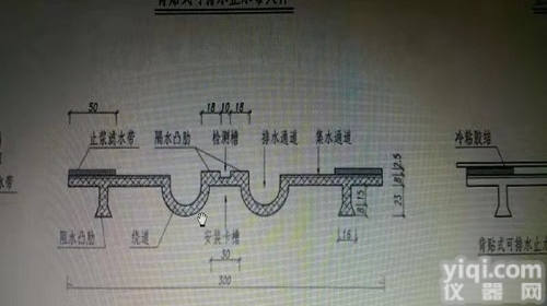 可排水式<em>止水带</em>  背贴式可排水<em>橡胶</em><em>止水带</em>厂家销售价格