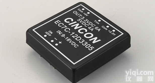 EC7C-24D12  EC7C-24D15  CINCON<em>多路</em>输出度<em>电源</em>40W系列EC7C-24T0512N