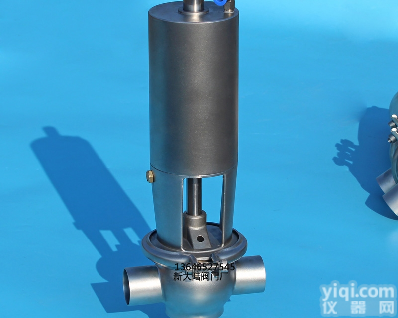 <em>换向阀</em>  <em>新大陆</em>卫生级一位三通气动焊接<em>换向阀</em>