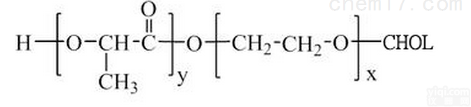 温敏性嵌段<em>共聚物</em>  PLA-PEG-<em>Cholesterol</em> MW:5000嵌段<em>共聚物</em>