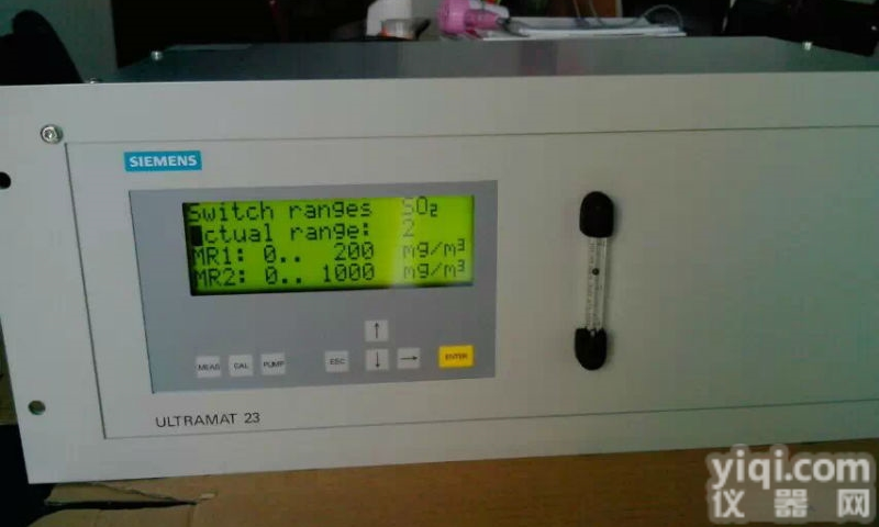 西门子<em>分析仪</em>CO:0-<em>250</em>-1<em>250</em>MG/m3/O2：0-25