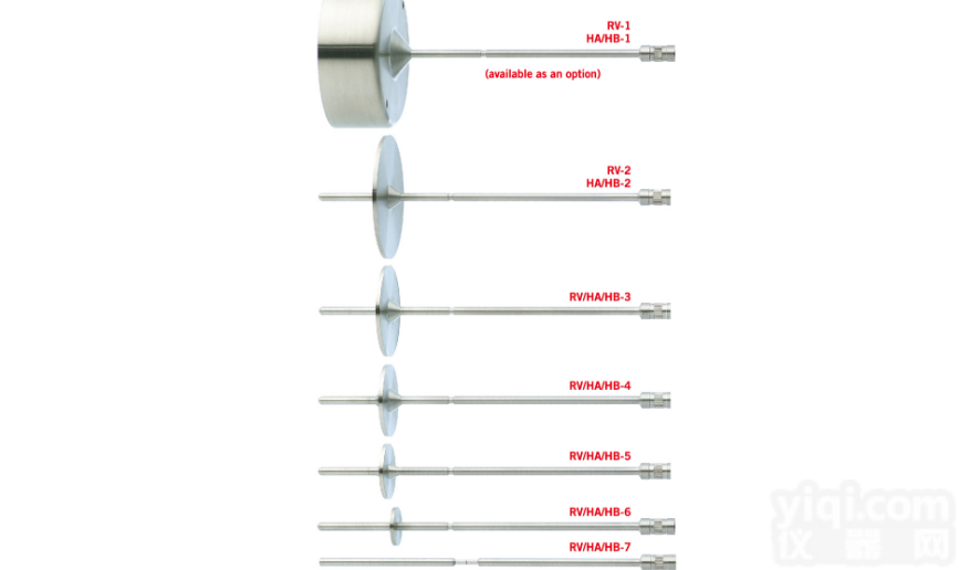 DV2THB<em>粘度计</em>标配转子  <em>美国</em>博勒飞DV2THB<em>粘度计</em>标配转子