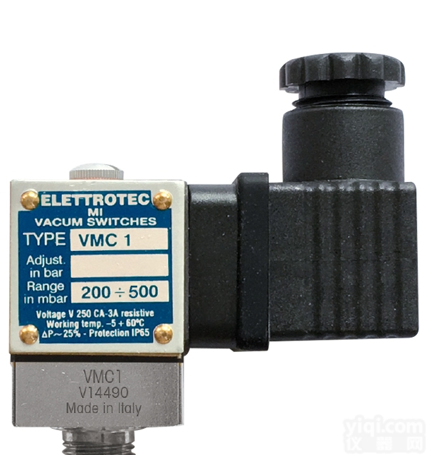 VMC  意大利伊<em>莱科</em>单刀双掷触点<em>可调式</em>真空控制器