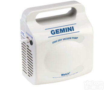 2050C-02  WELCH/威<em>尔奇</em> GEMINI <em>干式</em><em>真空泵</em> 隔膜泵