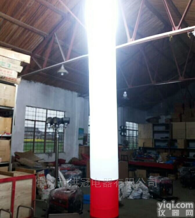 快速<em>充气</em>式<em>照明</em><em>灯柱</em>5米1000W移动柱形灯具