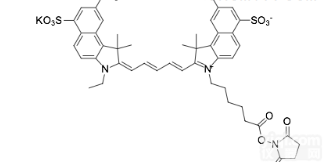 <em>标记</em>蛋白  Sulfo-Cy5.5 <em>NHS</em> ester水溶性cy5.5荧光染料