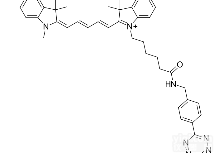 <em>水溶性</em>Cy5四嗪  <em>Sulfo</em>-Cyanine5 tetrazine，<em>水溶性</em>Cy5四嗪