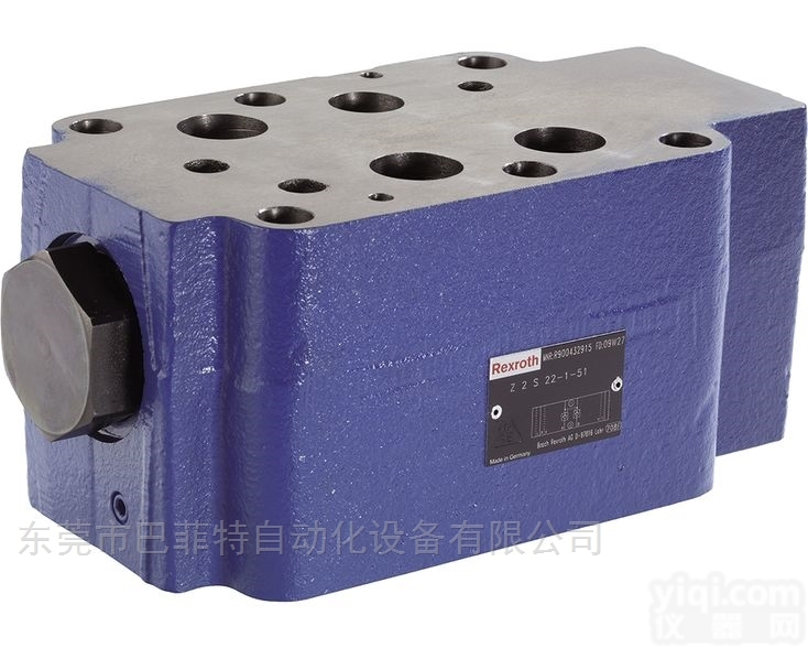 <em>德国</em>REXROTH<em>原装</em>先导式<em>止回阀</em>Z2S 22-1-51