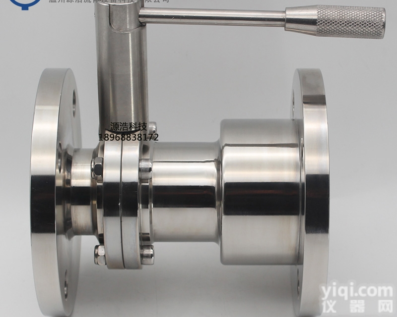 DH41X-16P  不锈钢<em>法兰</em><em>一体式</em>蝶阀止回阀 卫生级一体阀