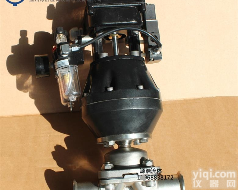 <em>隔膜阀</em>  源浩<em>不锈钢</em>双膜片气动快装<em>隔膜阀</em>