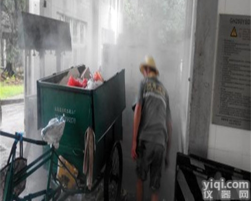 智能<em>喷雾设备</em>  室外市政垃圾收集站智能喷雾除臭设备工程