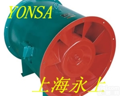 HTF-II-NO9双速<em>轴流式</em>高温消防<em>排烟</em>专用风机