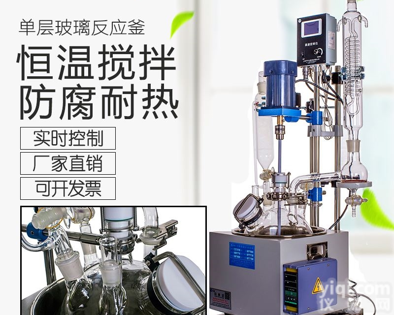 <em>F-2L  单层玻璃反应釜</em> 多功能反应器