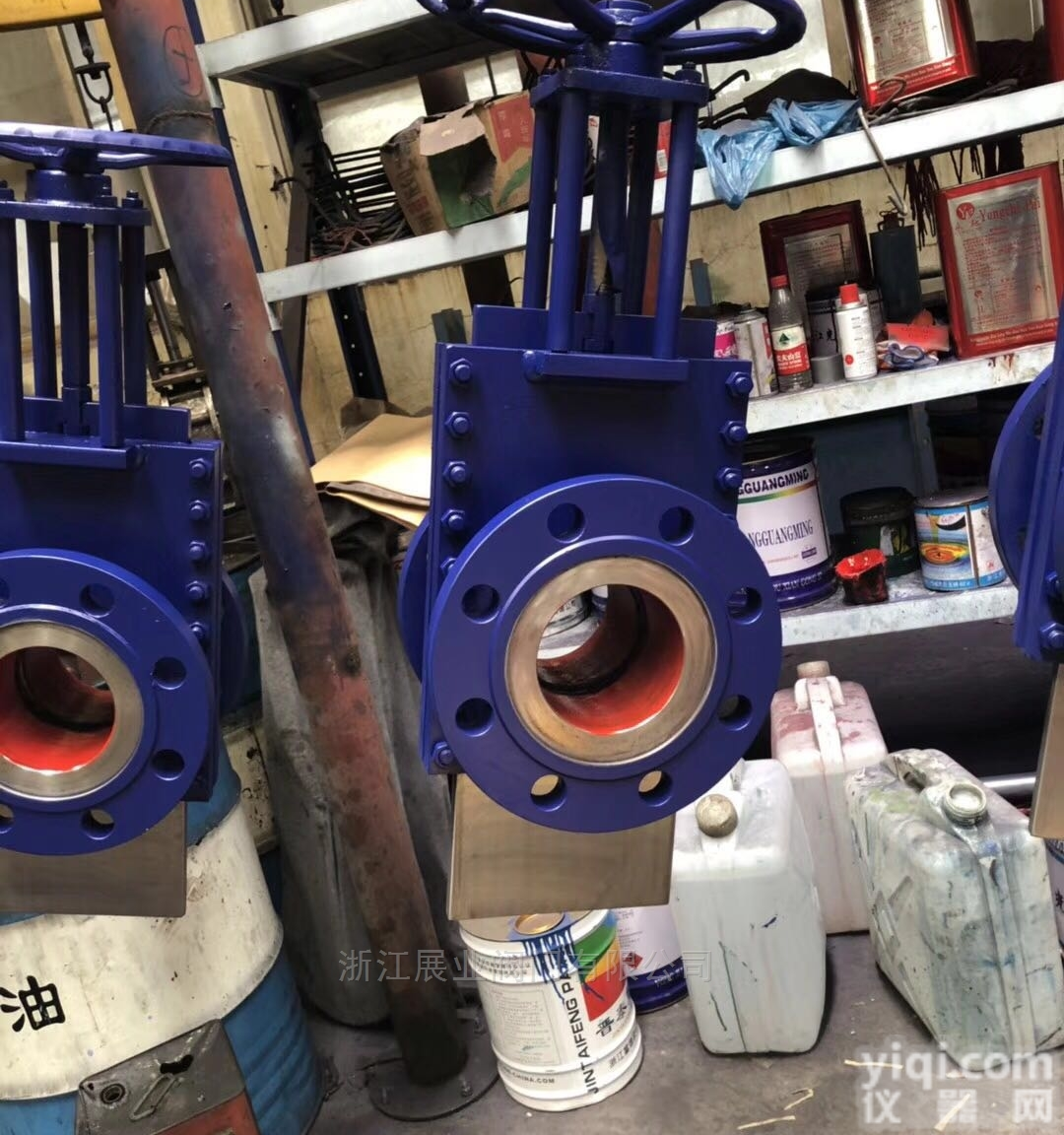 <em>ZSK43H</em>手动三片式耐磨<em>矿浆</em>阀