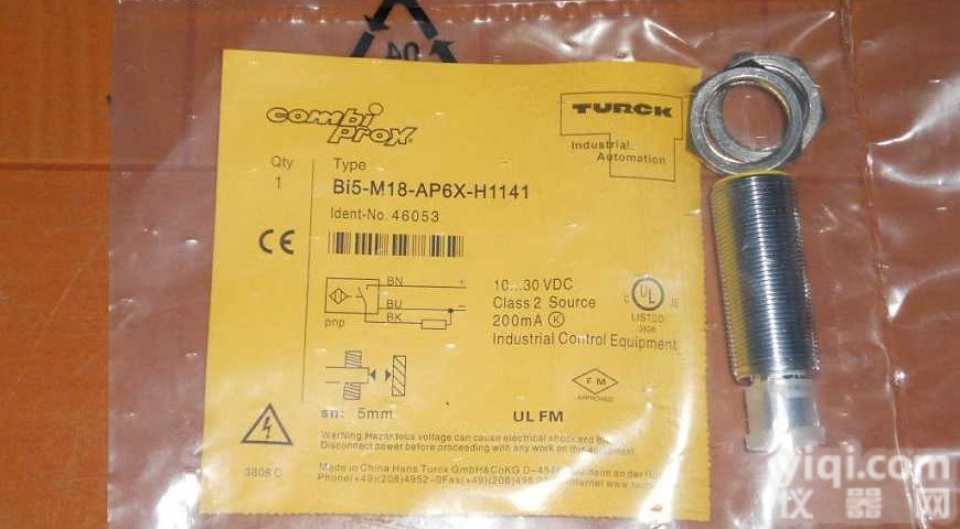 BI65R-Q80-AP6X2-H1141<em>图尔克</em>接近开关<em>现货供应</em> 假一...