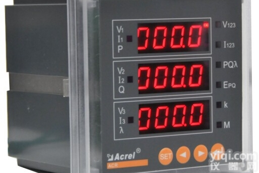 安科瑞安<em>ACR310E</em> <em>三相</em>电流/电度表