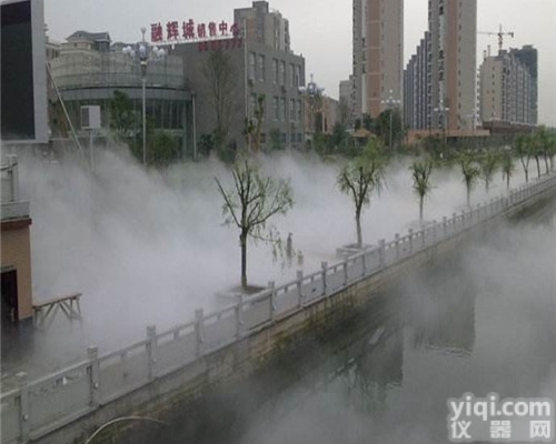 <em>住宅小区</em>园区景观雾喷设备人工造雾工程