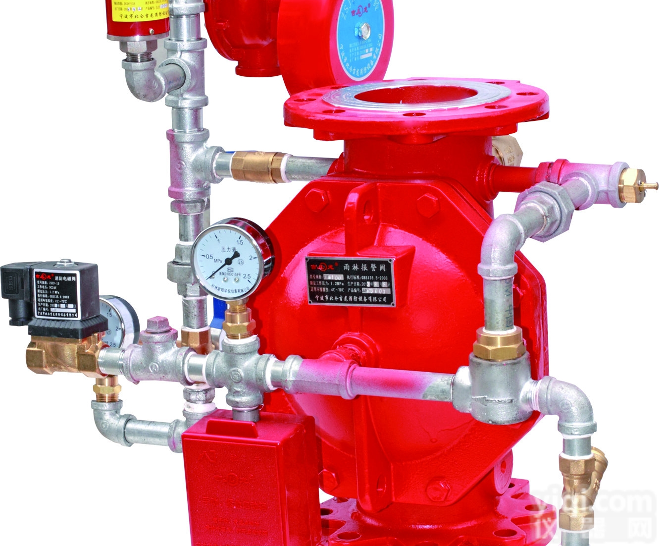 <em>吉龙</em>消防ZSFM-150雨淋<em>报警阀</em>