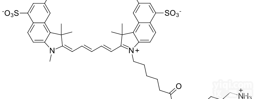 Cy5.5-NH2  水溶Cy5.5 amine,Cy5.5-NH2<em>近红外</em>荧光<em>染料</em>
